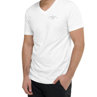 Trailhead Logo Unisex Short Sleeve V-Neck T-Shirt