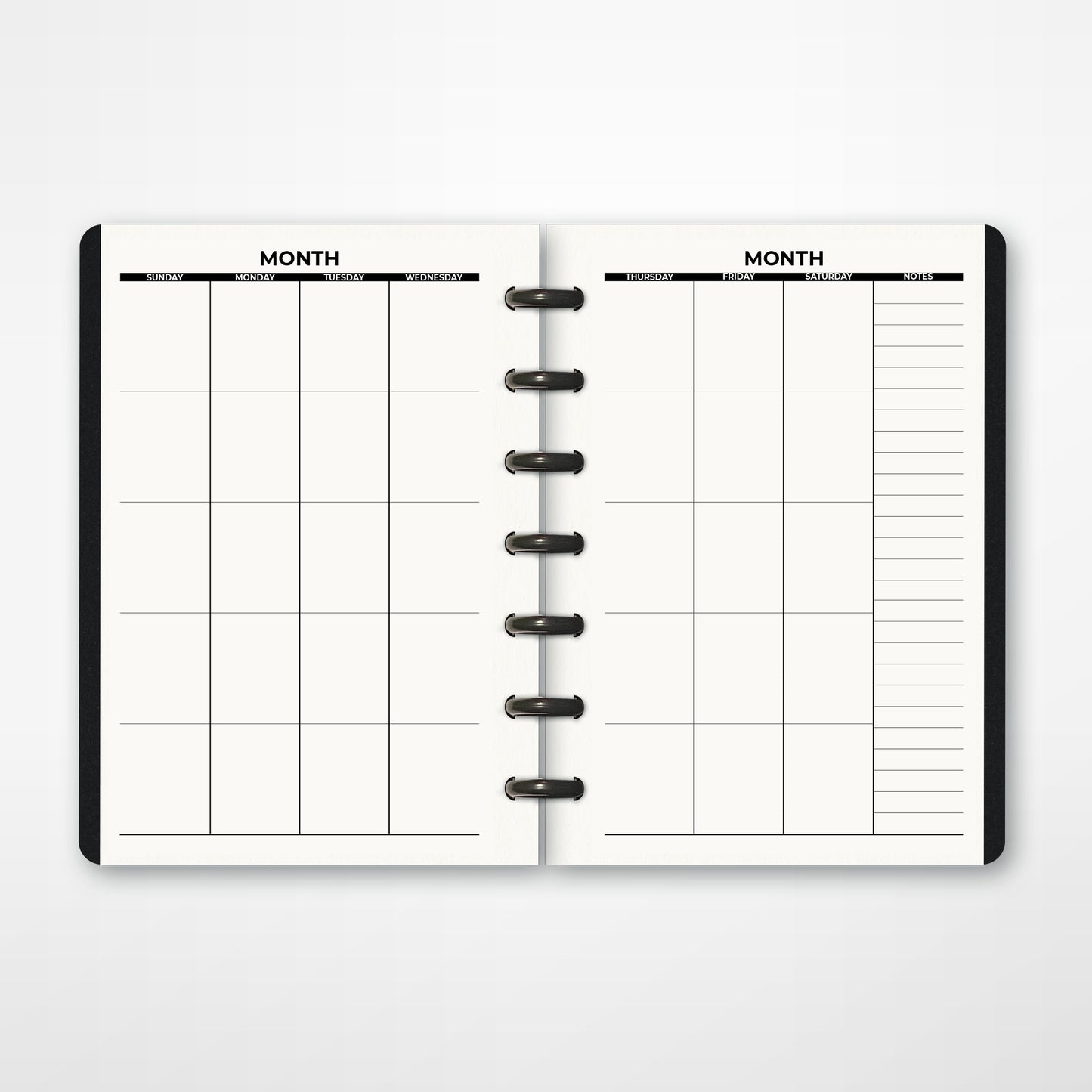 Monthly Calendar Refill Packet