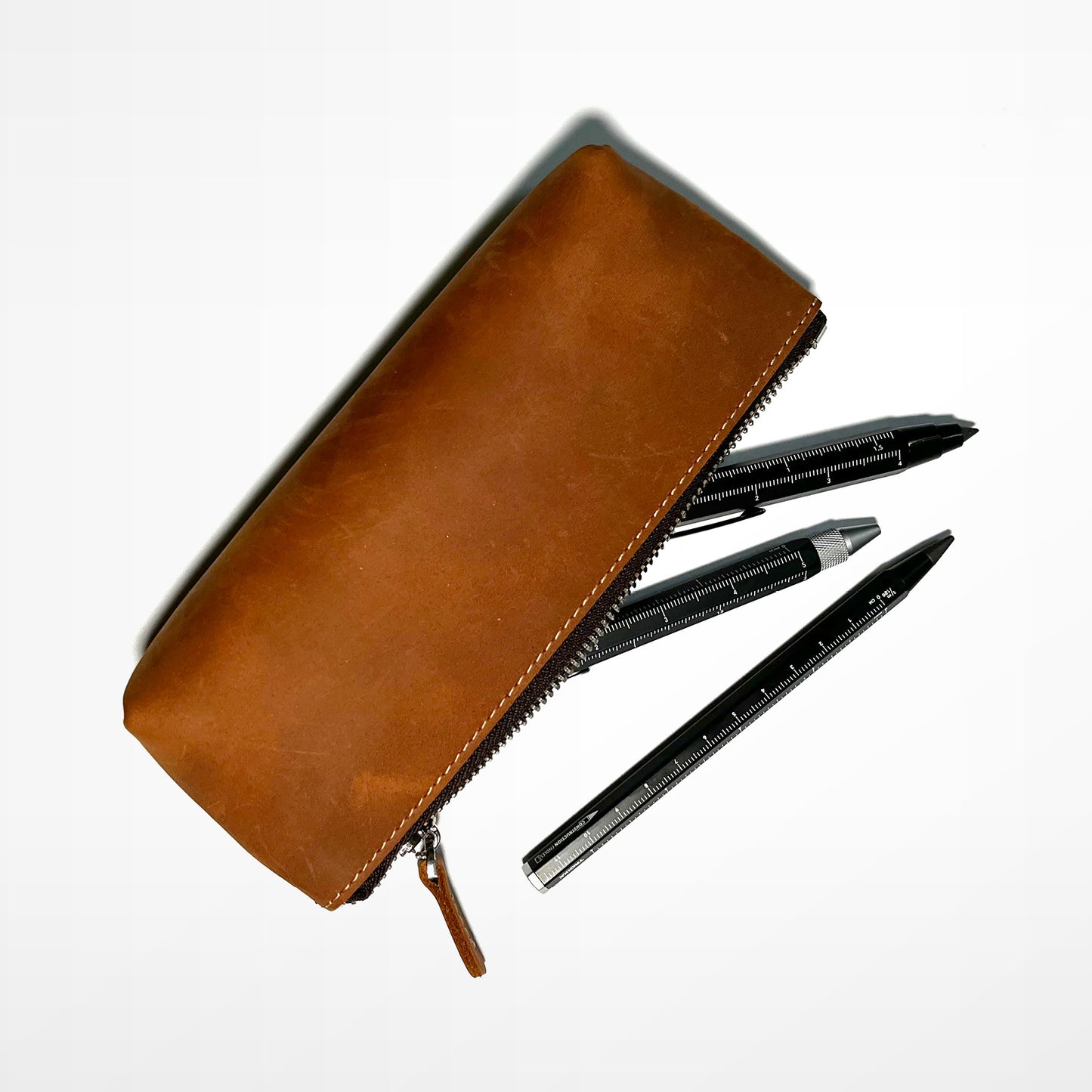 Trailhead Leather Pencil Case